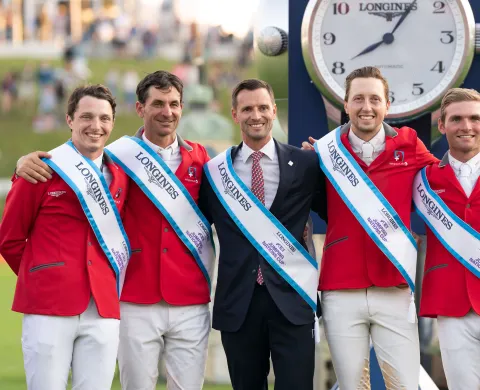 Edouard Schmitz siegt mit Schweizer Team im Nationenpreis