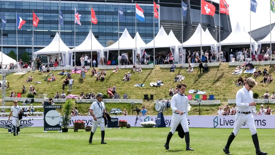 Siegreich im Nationenpreis am CSIO St. Gallen